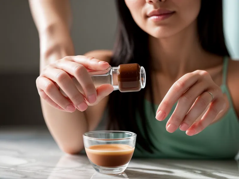 Glass of water and a daily joint health supplement as part of a morning routine after 50