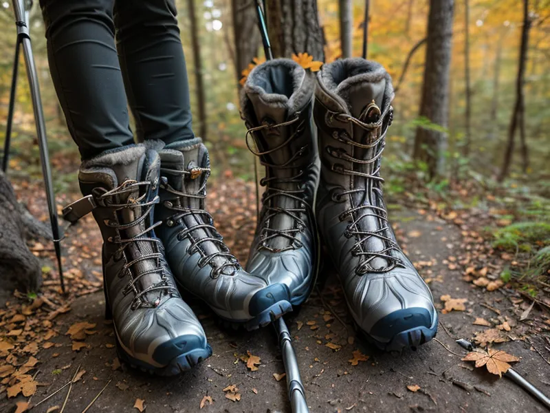Ergonomic palm-rest trekking pole grip for hikers with hand arthritis and bad knees